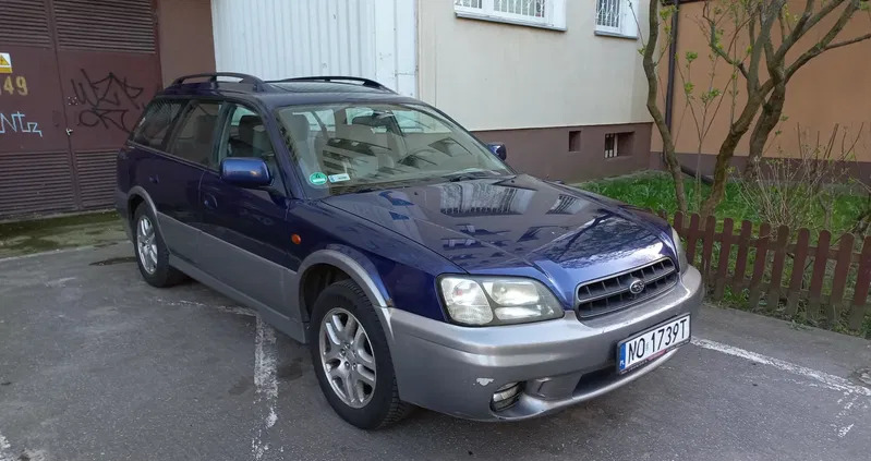 pomorskie Subaru Outback cena 5500 przebieg: 140801, rok produkcji 2001 z Warszawa